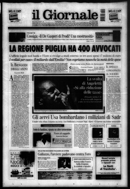 Il giornale : quotidiano del mattino